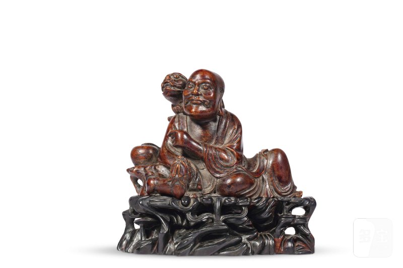 清 沉香罗汉
